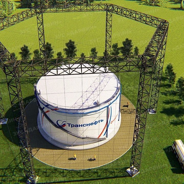 Размер КОМПЛЕКТА 71×71×38,4 м (Ш×ДхВ)